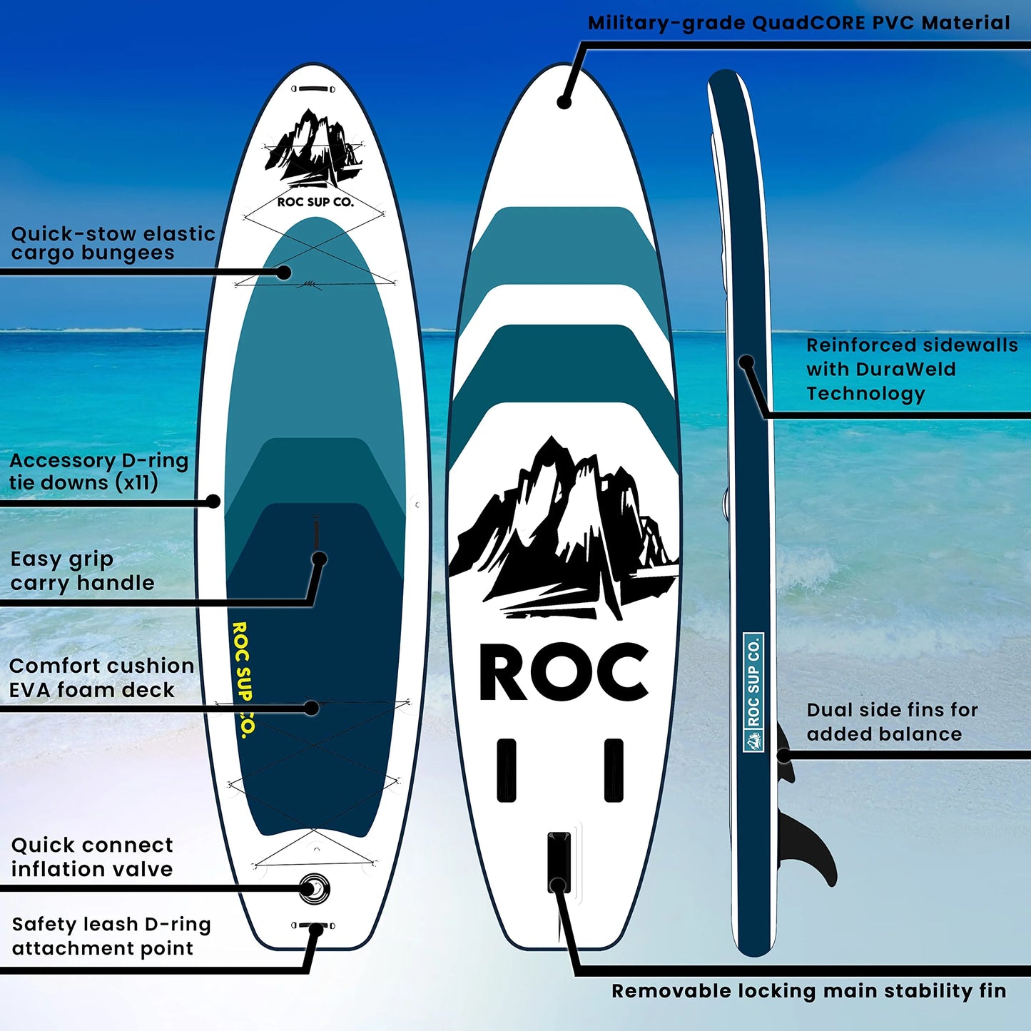 Inflatable Stand Up Paddle Boards 10 ft 6 in