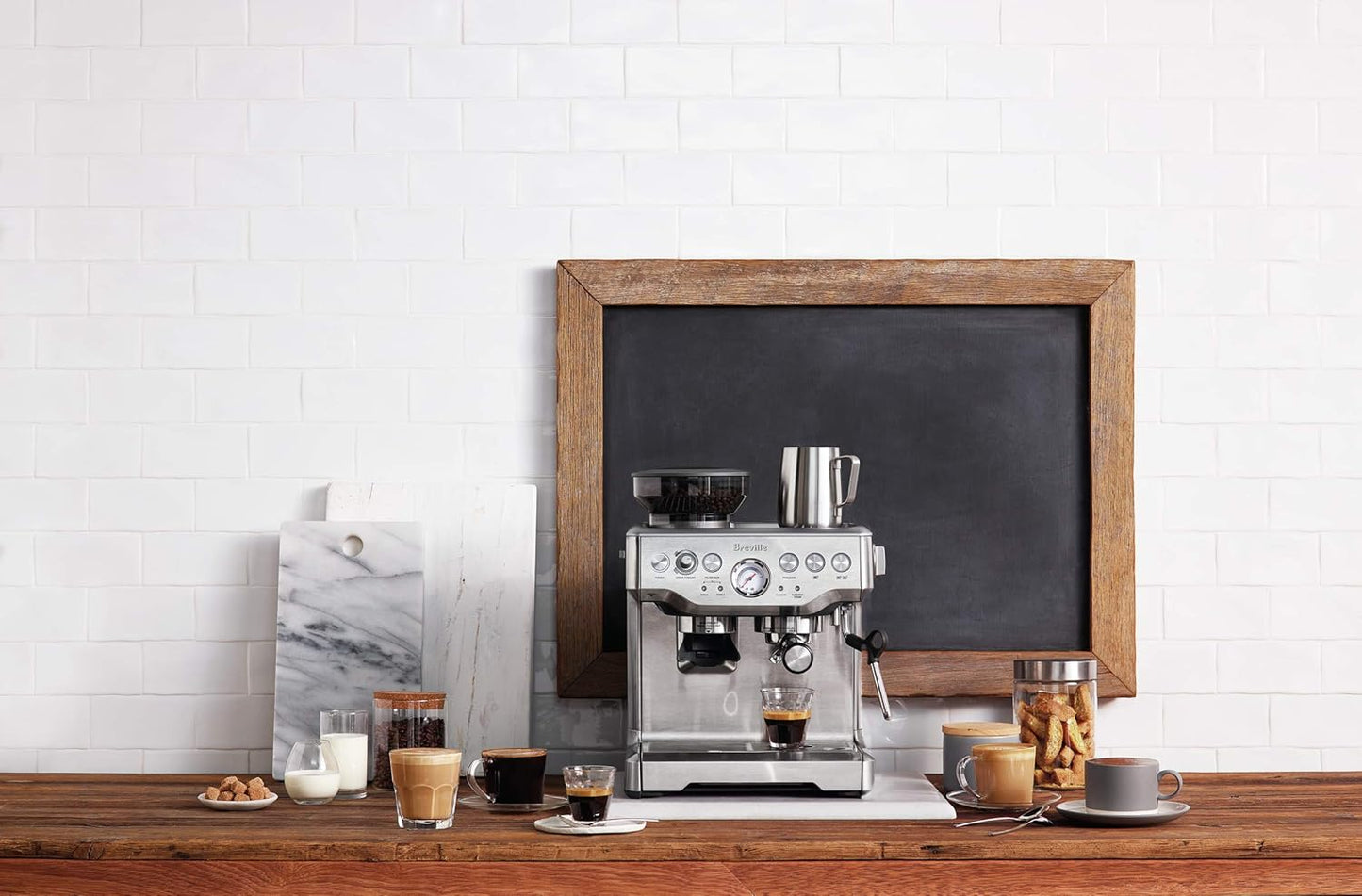 Express Espresso Machine, One Size, Brushed Stainless Steel