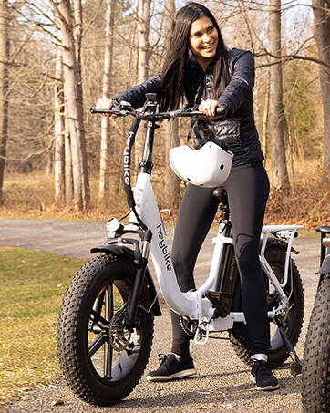 20 x 4.0 Foldable Electric Bicycle with 500W Motor, 48V 15AH Removable Battery