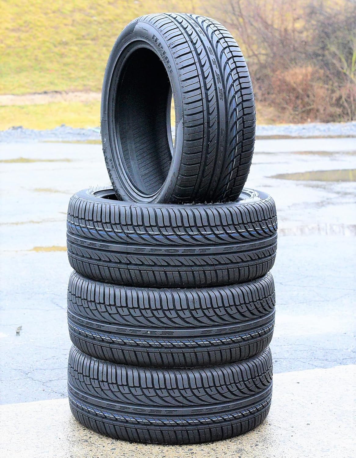 Set of 4 215/60R16 All-Season Radial Tires, 99V Load Range XL, 4-Ply BSW, UTQG 380AA