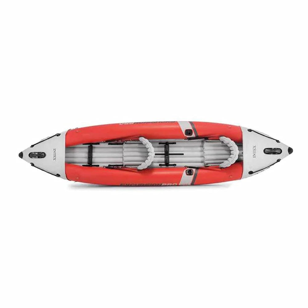 2 Person Vinyl Inflatable Kayak with Aluminum Oars