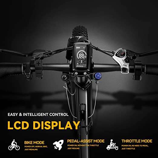 20 x 4.0 Foldable Electric Bicycle with 500W Motor, 48V 15AH Removable Battery