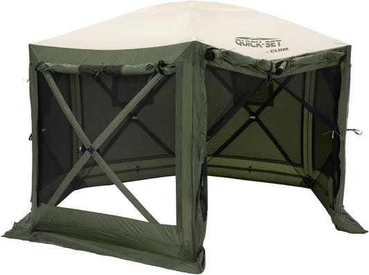 Screen Tent, Outdoor Camping Gazebo Canopy, Escape, 11.5', Brown