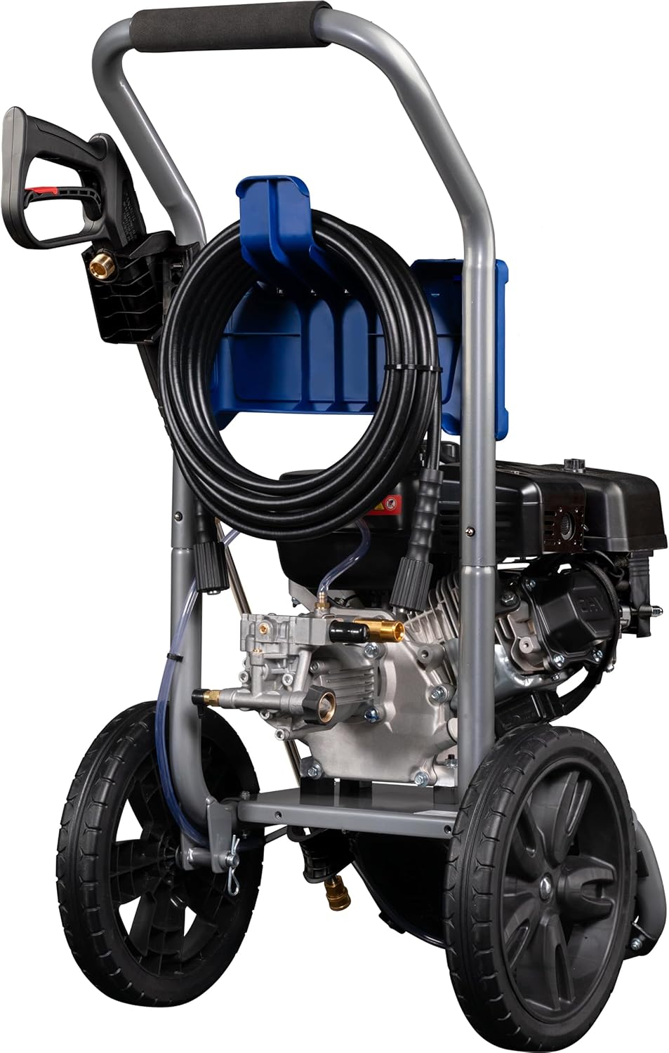 WPX3400 Gas Pressure Washer, 3400 PSI and 2.6 Max GPM, Onboard Soap Tank, Spray Gun and Wand, 5 Nozzle Set, for Cars/Fences/Driveways/Homes/Patios/Furniture