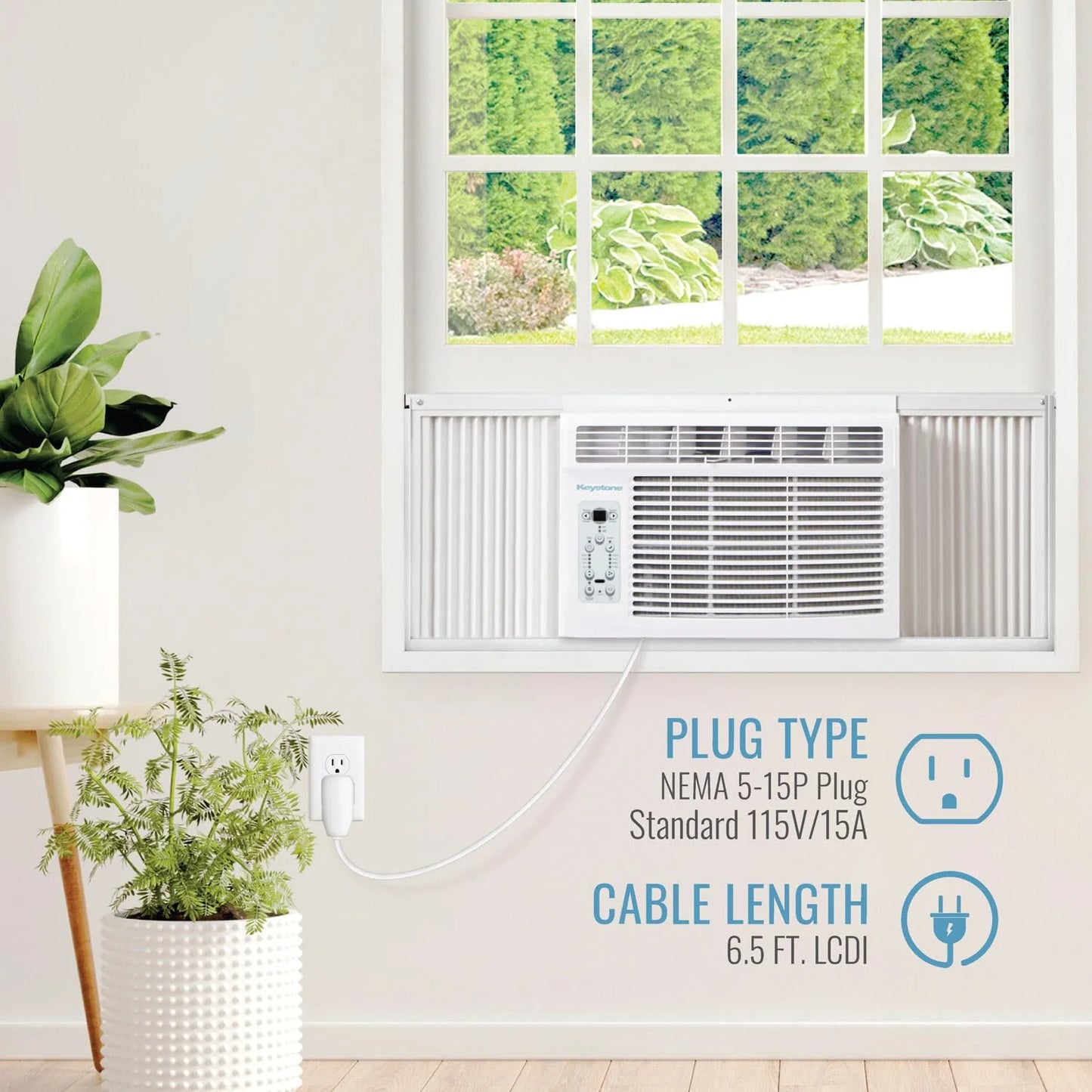 14,500 BTU Window Air Conditioner and Dehumidifier