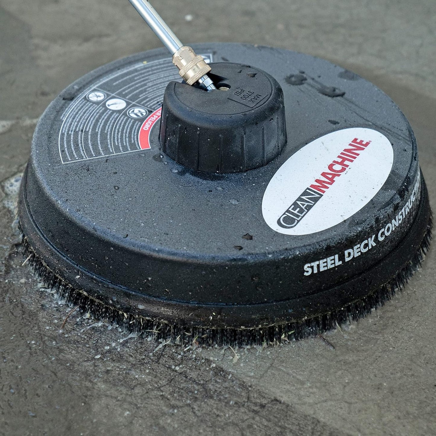 Cleaning CM61083 Clean Machine 3400 PSI Gas Pressure Washer, 2.5 GPM, CRX Engine, Includes Spray Gun and Wand, 4 QC Nozzle Tips, 5/16-in. x 25-ft. MorFlex Hose.