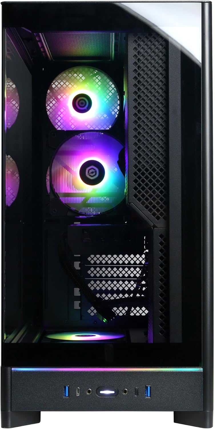 Gaming PC, Intel Core i5-13400F 2.5GHz, GeForce RTX 4060 8GB, 16GB DDR5, 1TB PCIe Gen4 SSD, WiFi Ready & Windows 11 Home (GXiVR8060A24)