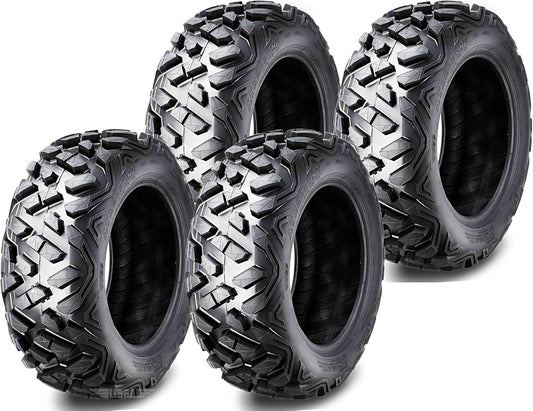 Set of 4 New ATV/UTV Tires 27x9-14 Front & 27x11-14 Rear /6PR P350-10385/10386...