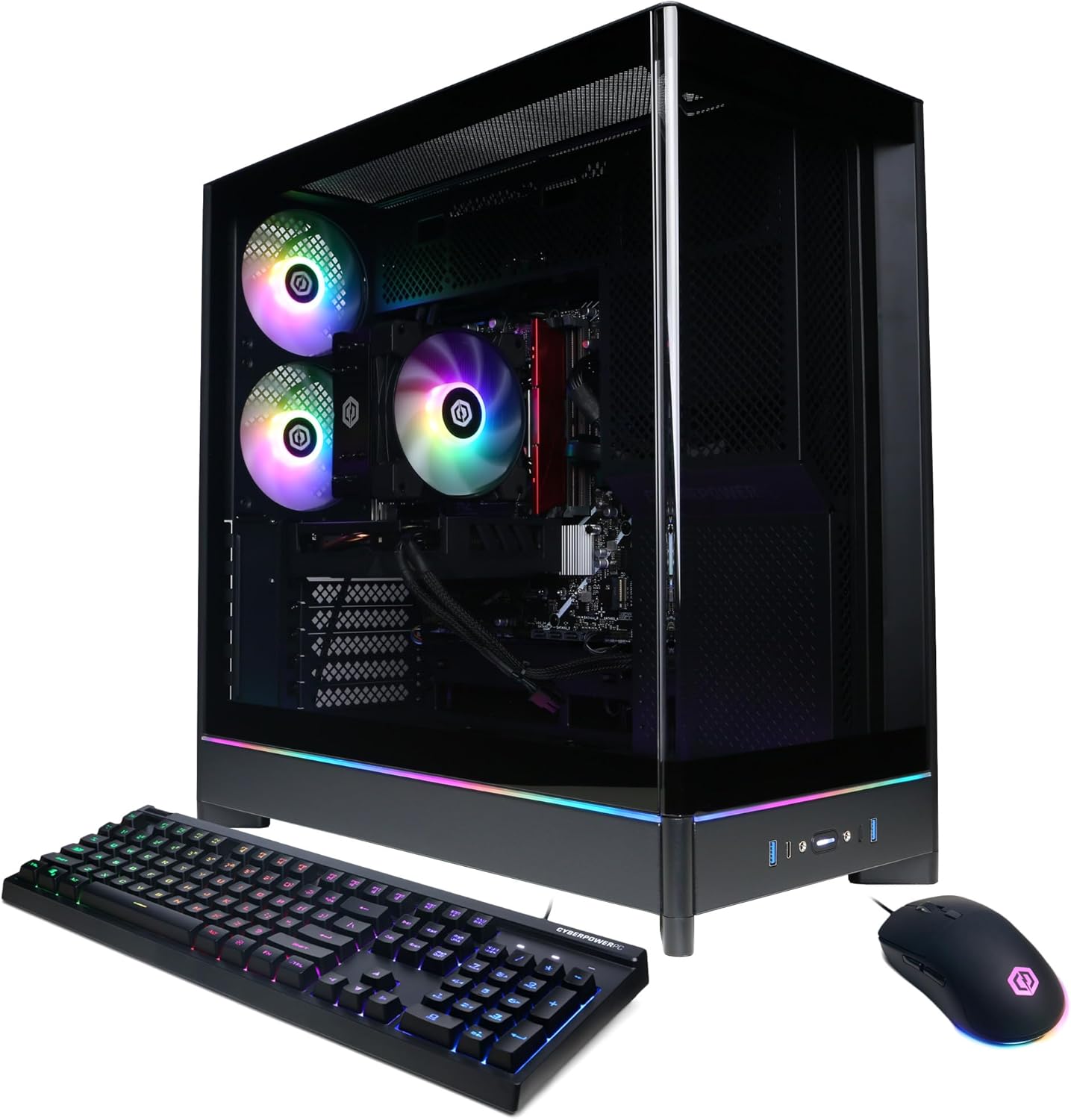 Gaming PC, Intel Core i5-13400F 2.5GHz, GeForce RTX 4060 8GB, 16GB DDR5, 1TB PCIe Gen4 SSD, WiFi Ready & Windows 11 Home (GXiVR8060A24)