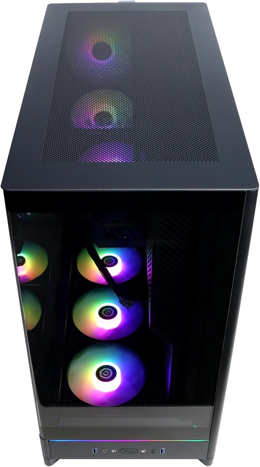 Gaming PC, Intel Core i5-13400F 2.5GHz, GeForce RTX 4060 8GB, 16GB DDR5, 1TB PCIe Gen4 SSD, WiFi Ready & Windows 11 Home (GXiVR8060A24)