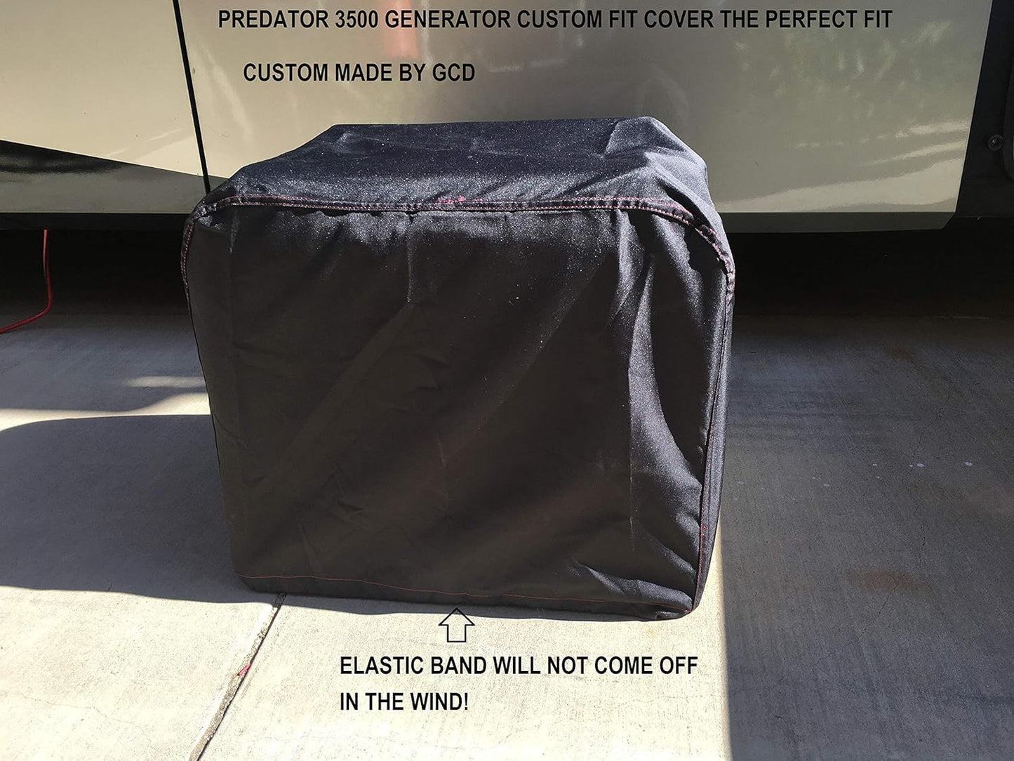 Fits Predator Inverter 3500 watt Generator Cover (BLACK) COVER ONLY