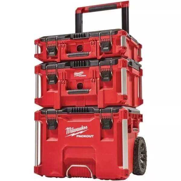 PACKOUT MODULAR TOOL BOX STORAGE SYSTEM WITH ORGANIZER