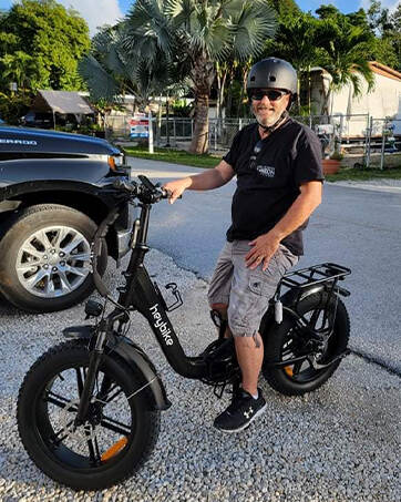20 x 4.0 Foldable Electric Bicycle with 500W Motor, 48V 15AH Removable Battery
