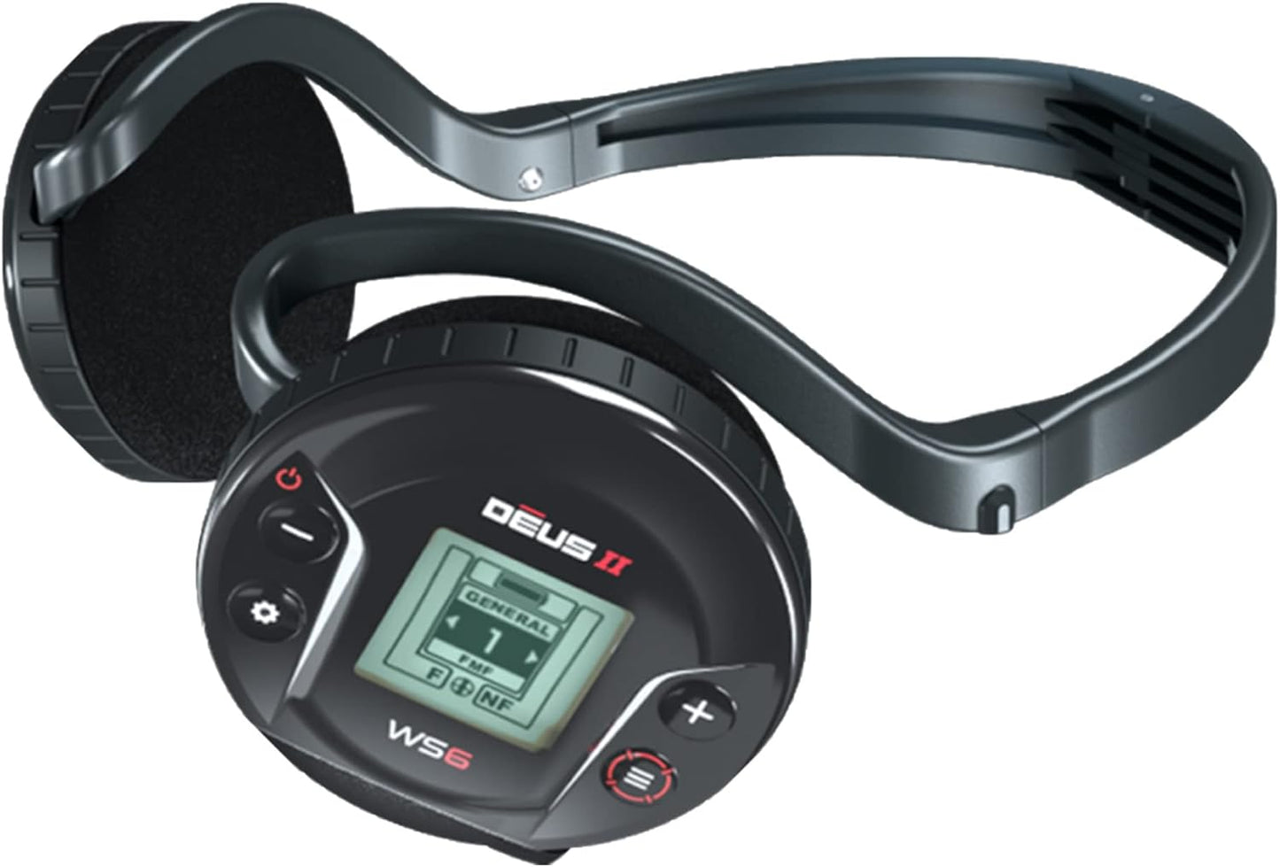 Fast Multi Frequency Metal Detector with 11'' FMF Search Coil and MI-6 Pinpointer, Black