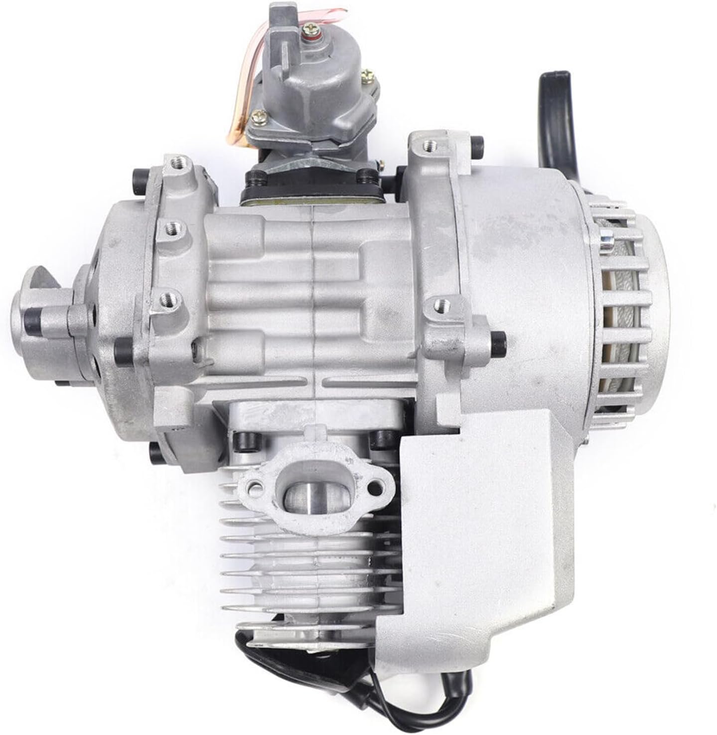 150CC 4 Stroke Engine Motor, Gy6 Single Cylinder Complete Engine Kit for 110cc-150cc Atvs and Go Karts and 11" Long Box Engine Size Scooters High-Flow Oil Pump CVT Carburetor Top Mount