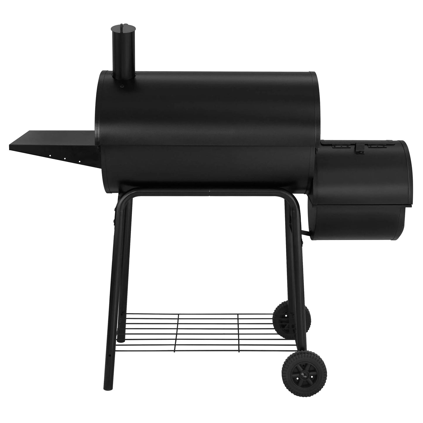 Gourmet 30" BBQ Charcoal Grill and Offset Smoker