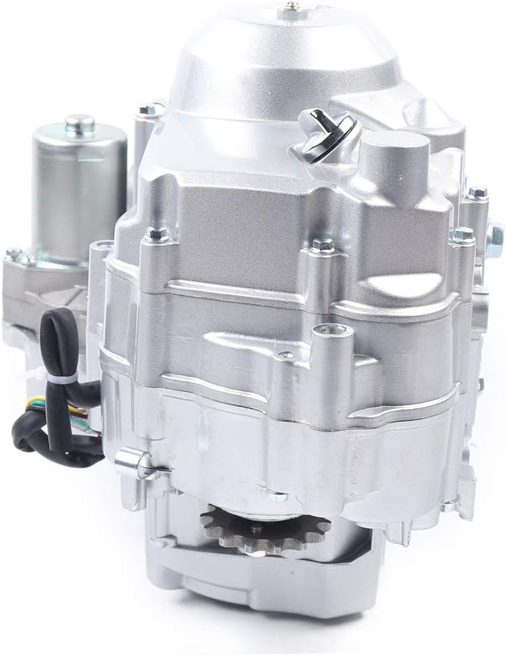 150CC 4 Stroke Engine Motor, Gy6 Single Cylinder Complete Engine Kit for 110cc-150cc Atvs and Go Karts and 11" Long Box Engine Size Scooters High-Flow Oil Pump CVT Carburetor Top Mount