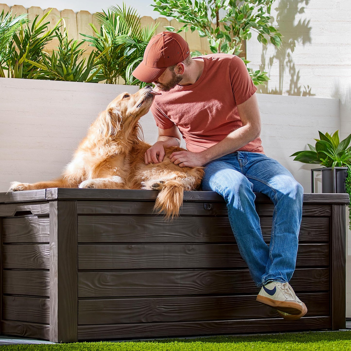 Westwood 150 Gallon Plastic Outdoor Storage Deck Box