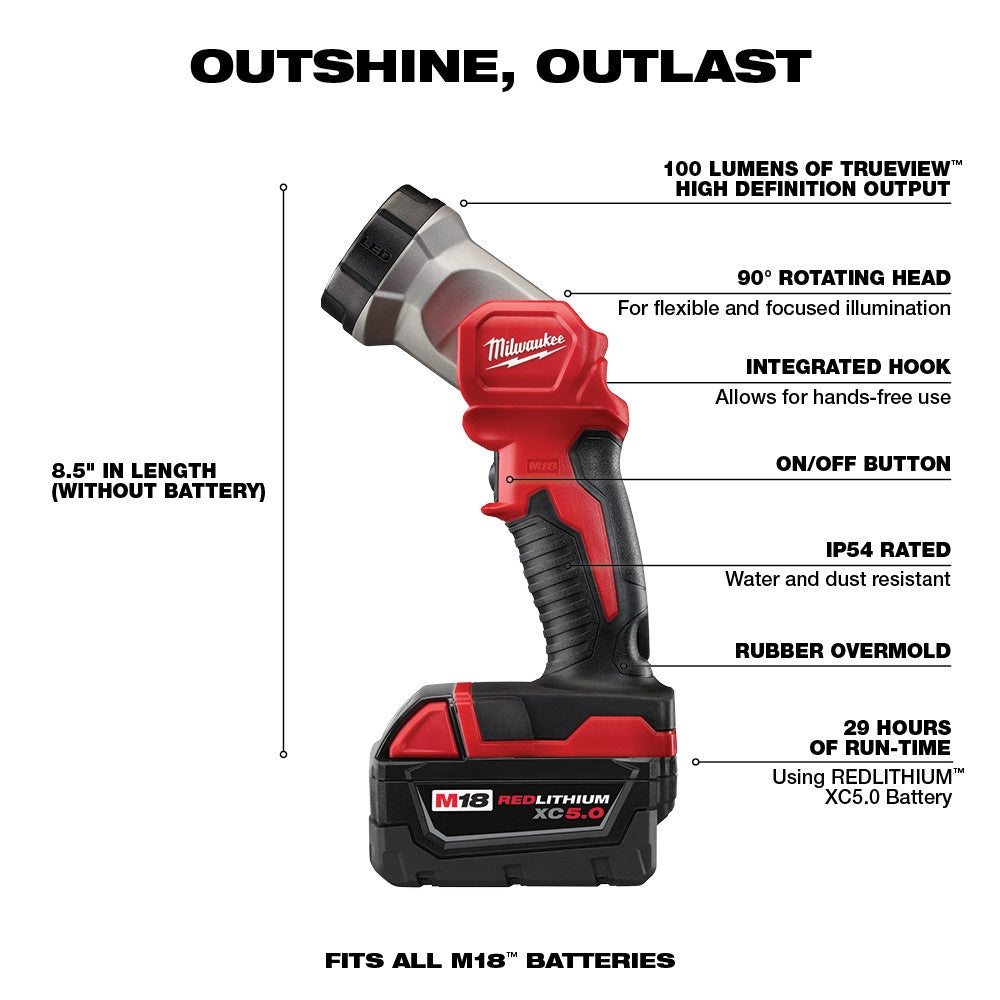 18V M18 Lithium-Ion Brushless Cordless 7-Tool Combo Kit 5.0 Ah