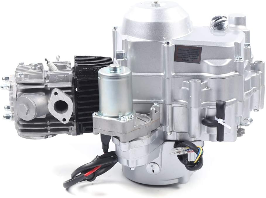 150CC 4 Stroke Engine Motor, Gy6 Single Cylinder Complete Engine Kit for 110cc-150cc Atvs and Go Karts and 11" Long Box Engine Size Scooters High-Flow Oil Pump CVT Carburetor Top Mount