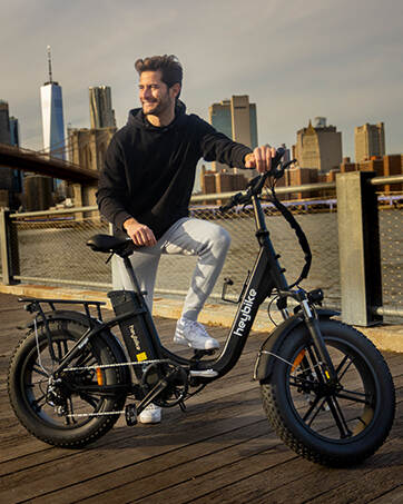 20 x 4.0 Foldable Electric Bicycle with 500W Motor, 48V 15AH Removable Battery