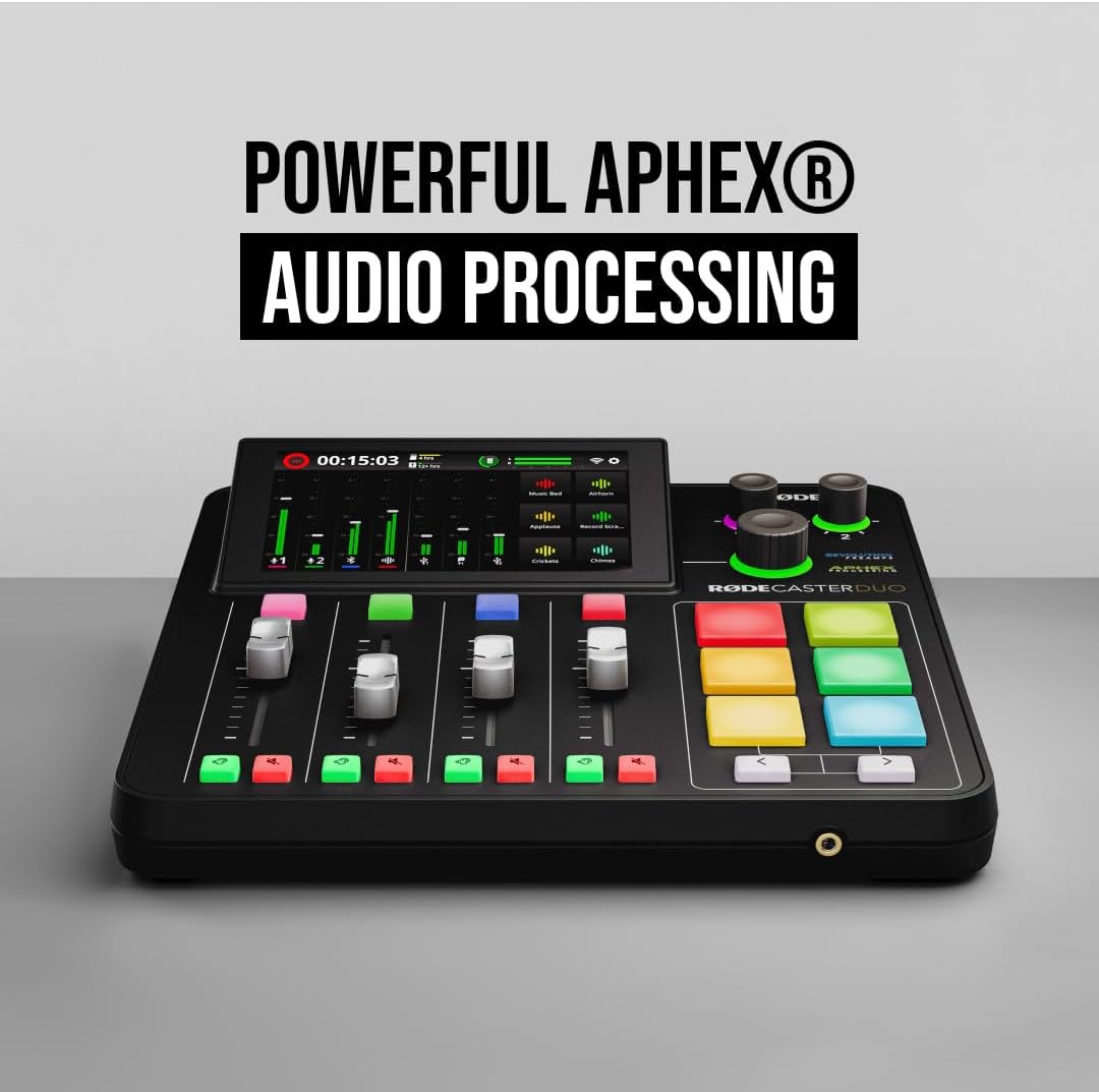 All-in-One Production Solution for Podcasting, Streaming, Music Production and Content Creation,Black