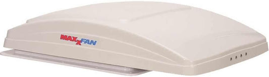 Deluxe Vent, Fan and Vent Cover All in One - Powerful 10-Speed Reversible Fan with Thermostat, Built-in Rain Cover, Remote Control, Intake & Exhaust Fan, Smoke (00-07500K)