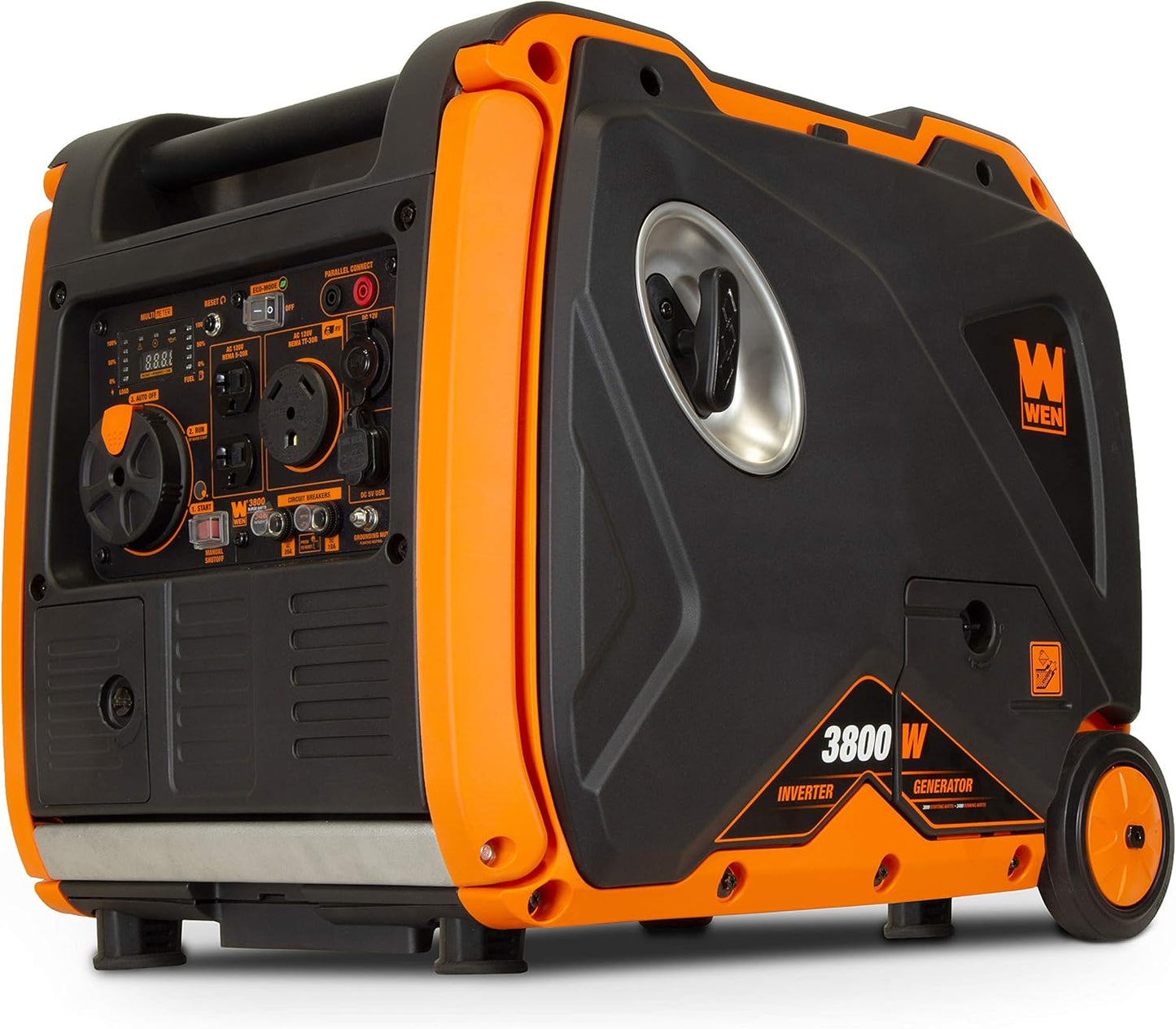 Quiet 6800-Watt Dual Fuel RV-Ready Electric Start Portable Inverter Generator with Fuel Shut Off and CO Watchdog for Electric Vehicle Backup (DF680iX)
