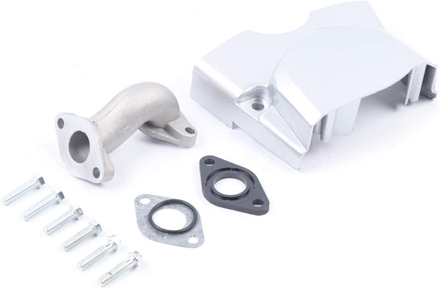 150CC 4 Stroke Engine Motor, Gy6 Single Cylinder Complete Engine Kit for 110cc-150cc Atvs and Go Karts and 11" Long Box Engine Size Scooters High-Flow Oil Pump CVT Carburetor Top Mount