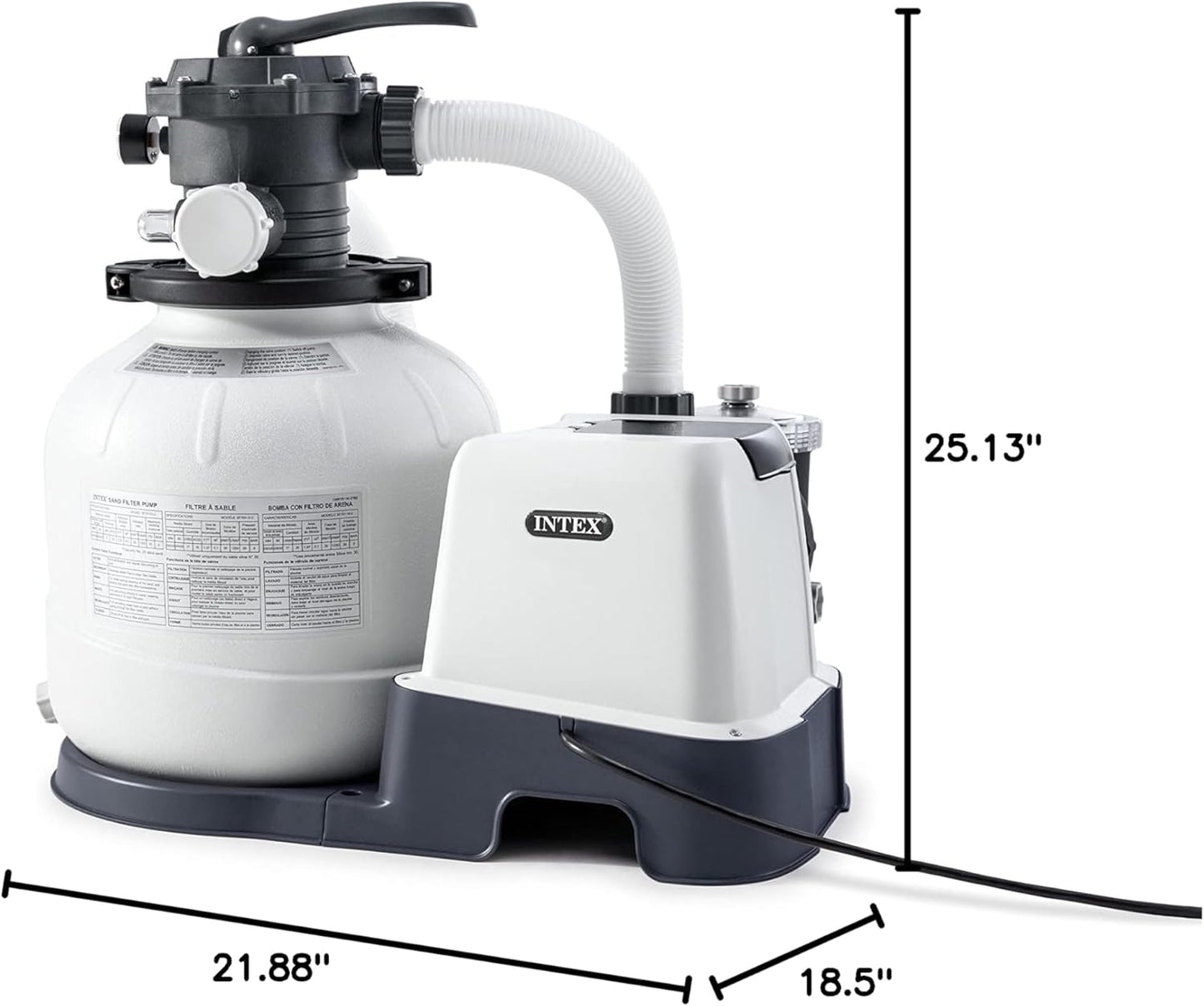 Krystal Clear Saltwater System for Above-Ground Pools up to 15,000 Gallons