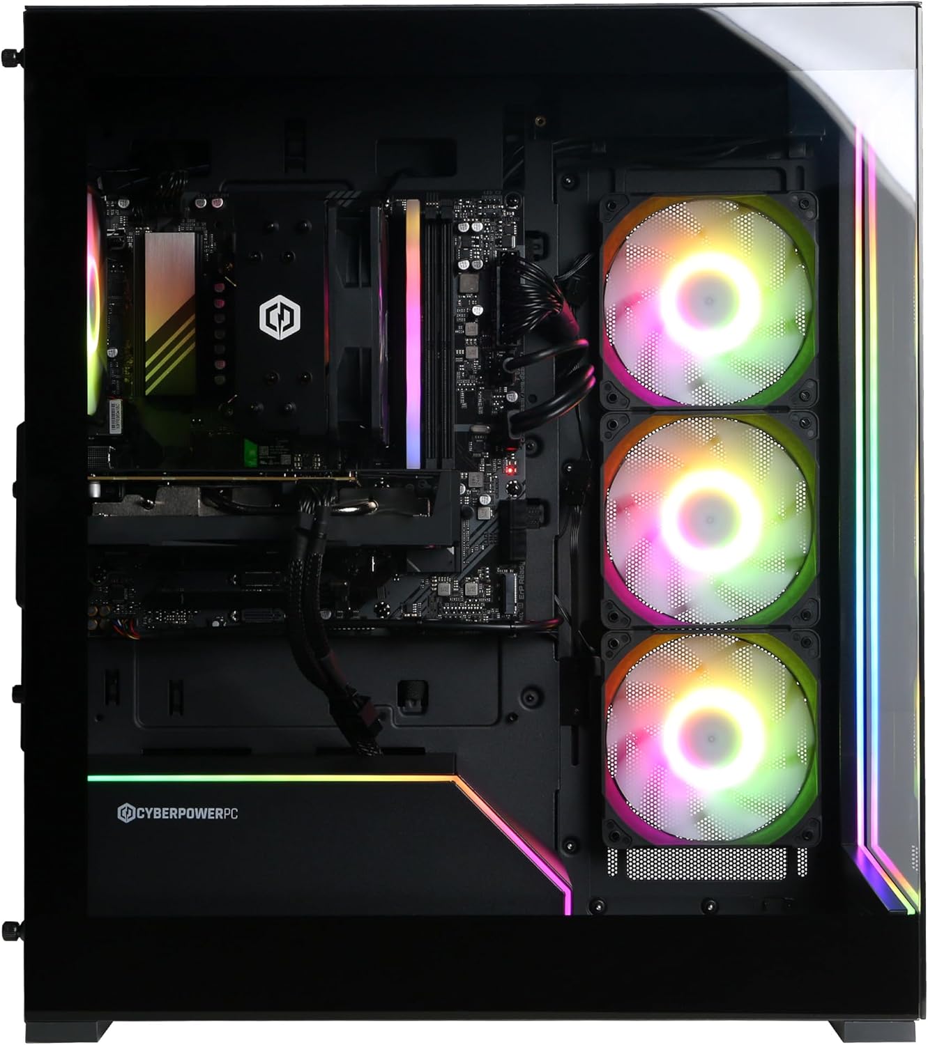 Gaming PC, Intel Core i5-13400F 2.5GHz, GeForce RTX 4060 8GB, 16GB DDR5, 1TB PCIe Gen4 SSD, WiFi Ready & Windows 11 Home (GXiVR8060A24)