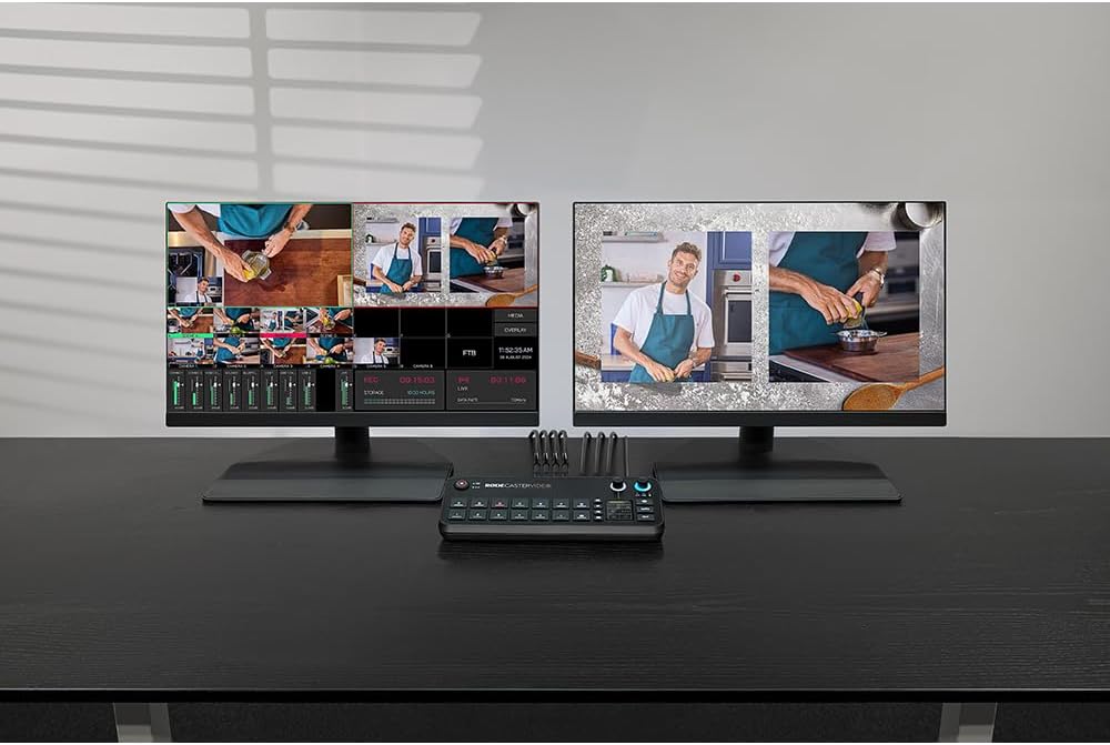 All-in-One Production Solution for Podcasting, Streaming, Music Production and Content Creation,Black