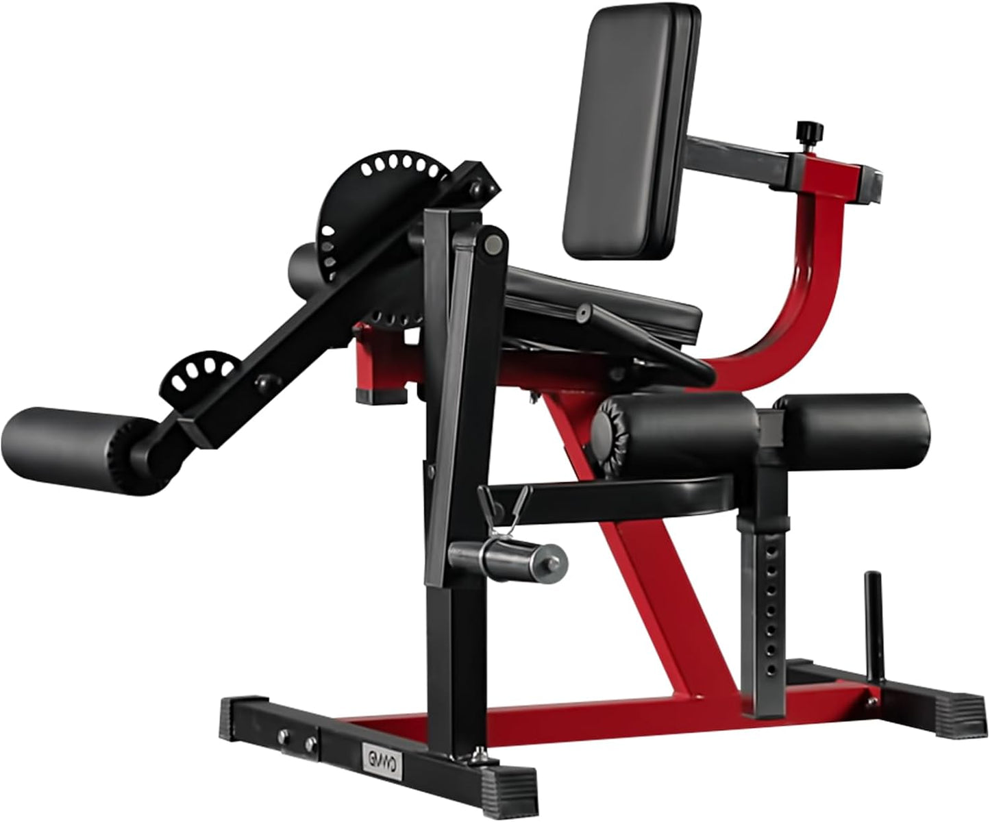 Leg Extension and Curl Machine, Lower Body Special Leg Machine, Adjustable Leg Exercise Bench with Plate Loaded, Leg Rotary Extension for Thigh, Home Gym Weight Machine