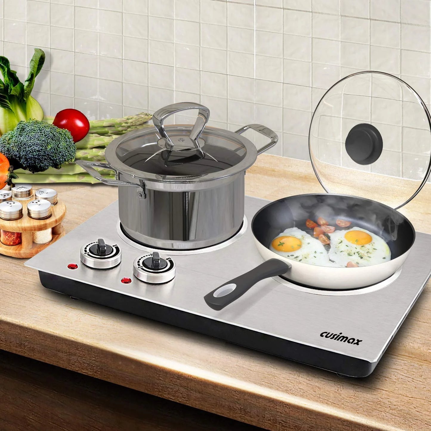 1800W Ceramic Electric Hot Plate for Cooking