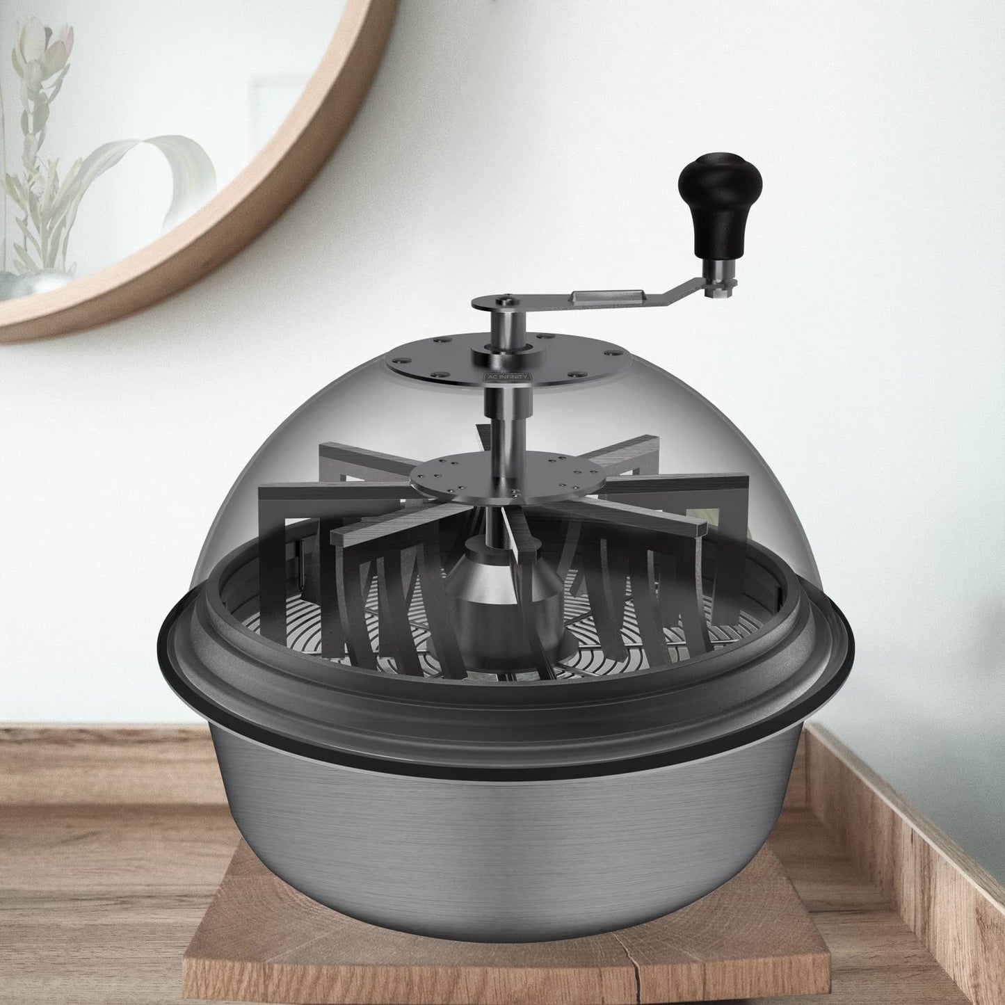 16" Bud Leaf Bowl Trimmer with Stainless Steel Blades
