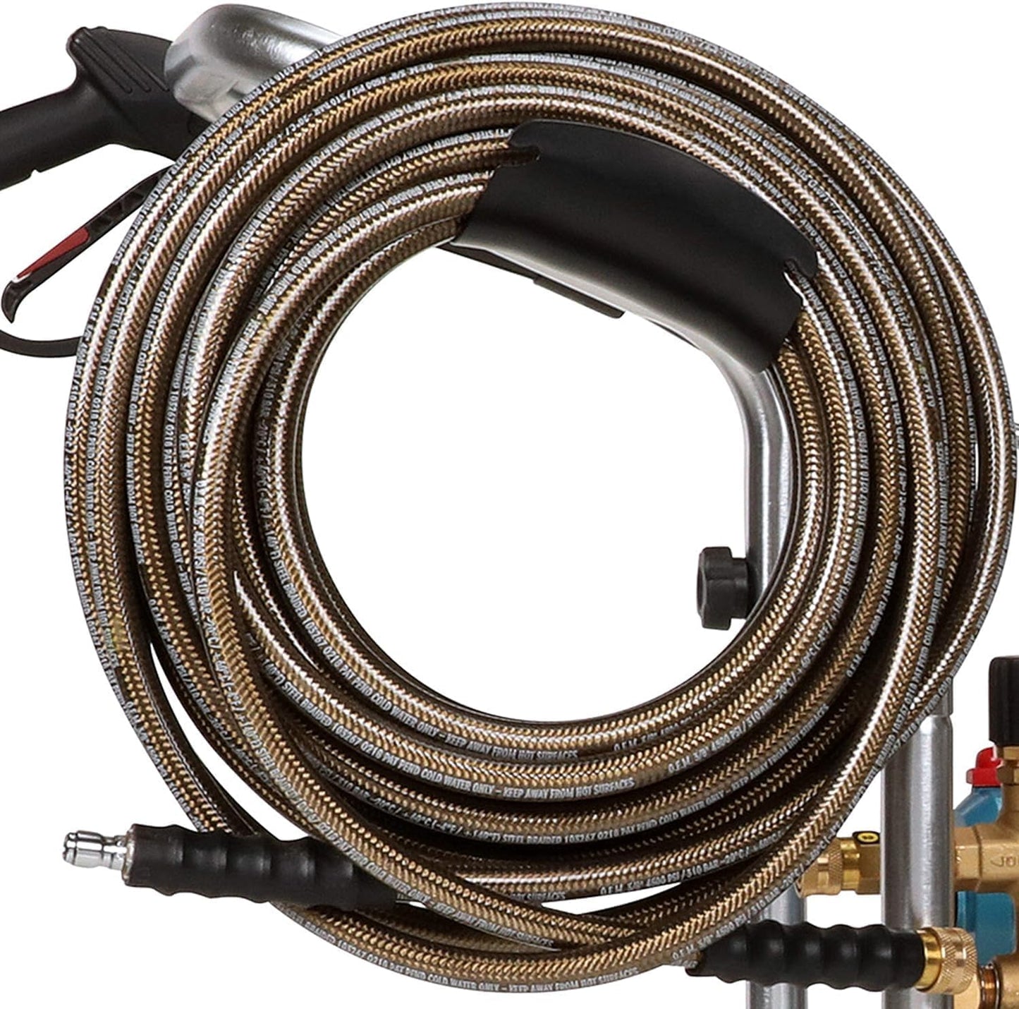 Cleaning ALH3425 Aluminum Series 3600 PSI Gas Pressure Washer, 2.5 GPM, Honda GX200 Engine, Includes Spray Gun and Extension Wand, 5 QC Nozzle Tips, 5/16-inch x 35-foot MorFlex Hose.