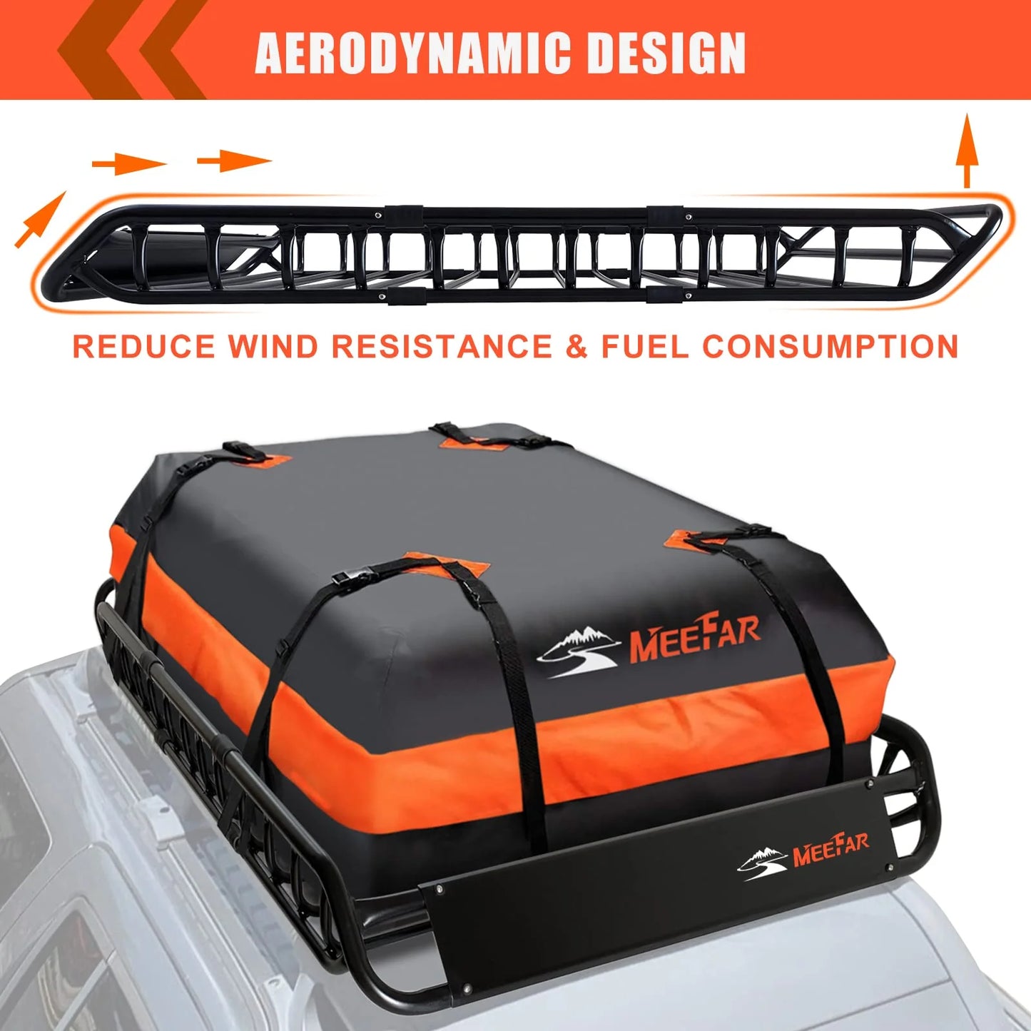 Roof Rack Carrier Basket Universal Rooftop