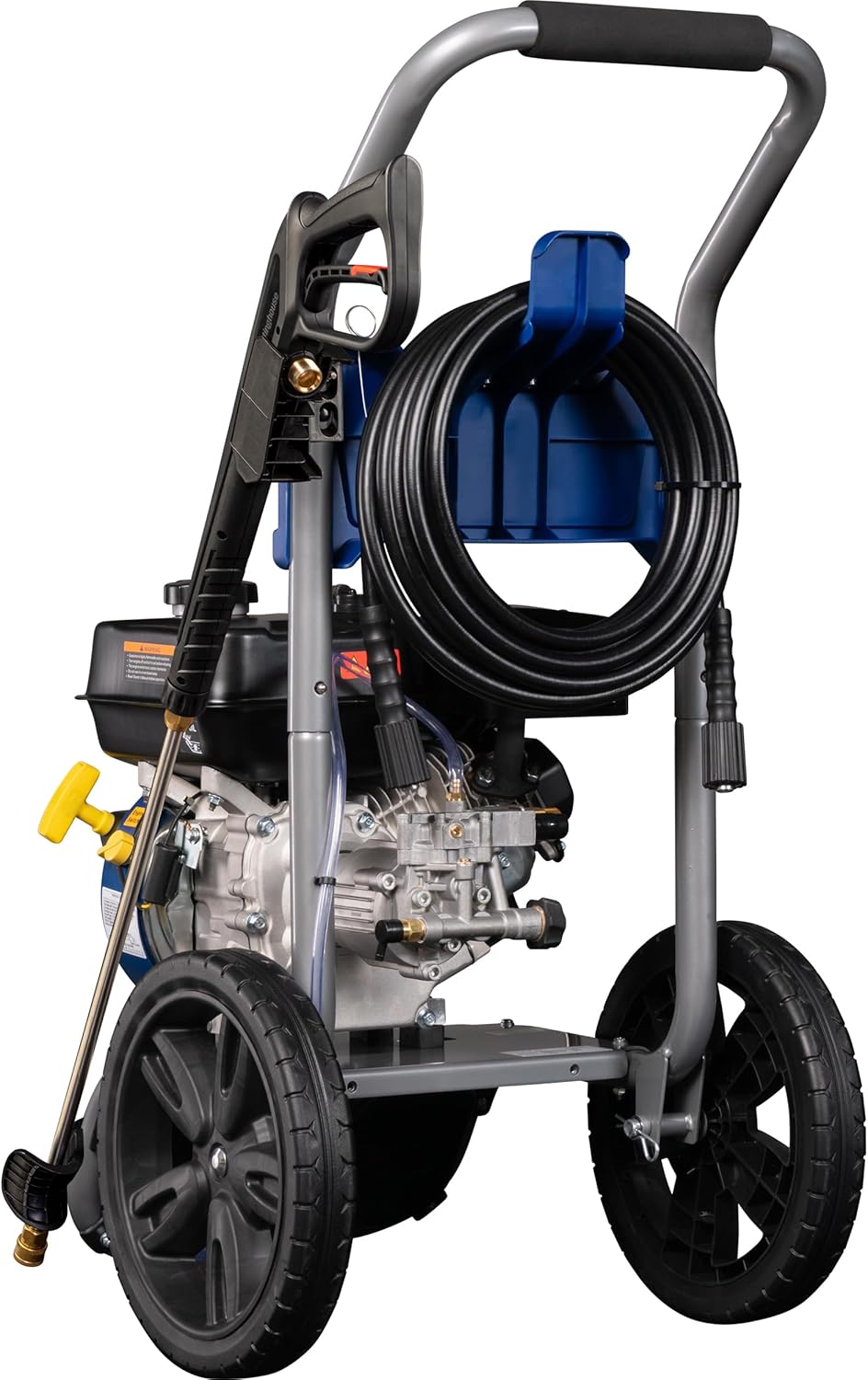 WPX3400 Gas Pressure Washer, 3400 PSI and 2.6 Max GPM, Onboard Soap Tank, Spray Gun and Wand, 5 Nozzle Set, for Cars/Fences/Driveways/Homes/Patios/Furniture