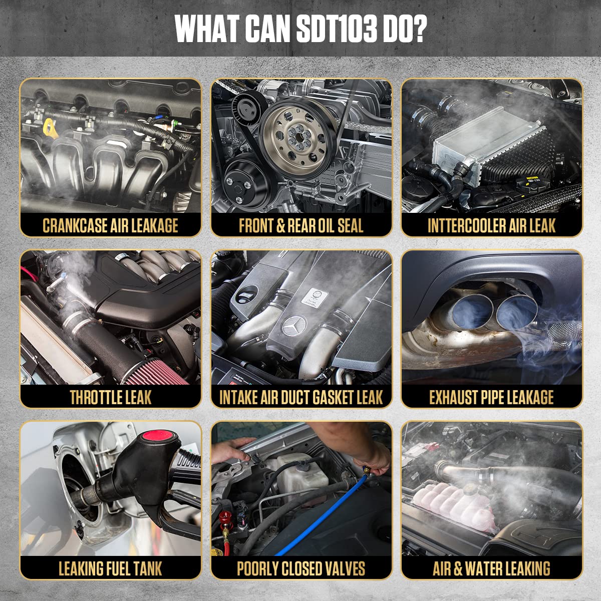 Smoke Machine Automotive Leak Detector