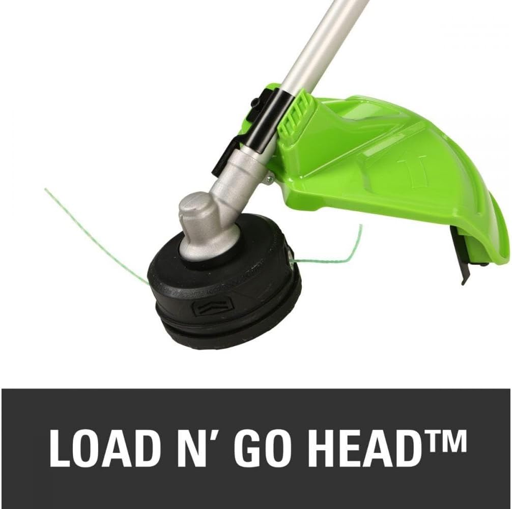 60V 13" Cordless String Trimmer & Leaf Blower Combo Kit, 4.0 Ah Battery and Charger Included