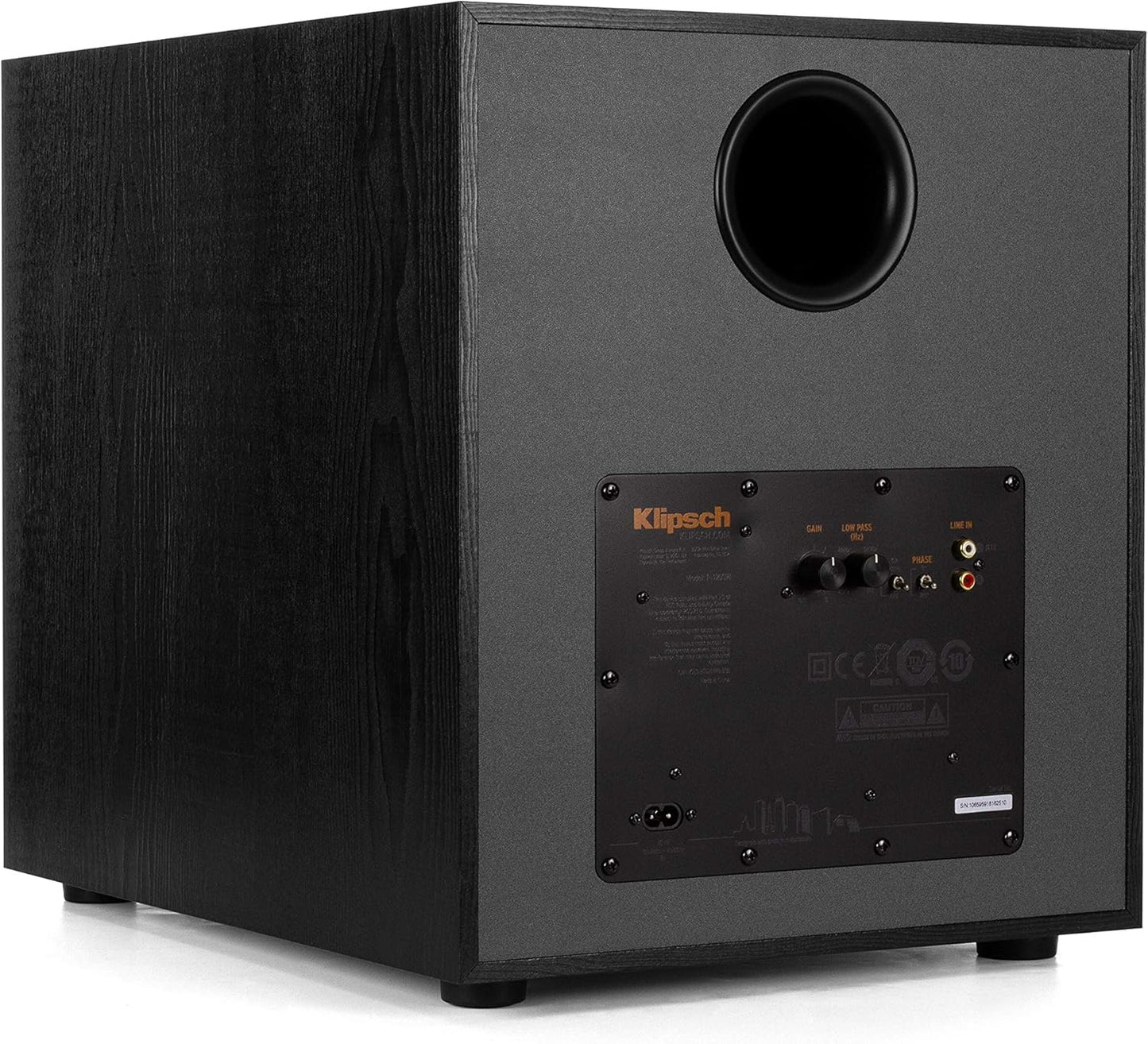 R-120SW Subwoofer, Black