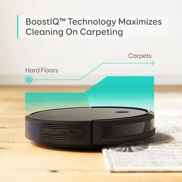 Robot Vacuum C10 with Self Emptying Station, Up to 60 Days Hands Free Cleaning, Edge Expansion Brush, 4000Pa Powerful Suction, 2.85-Inch Ultra-Slim Body, Smart Mapping, Lidar Navigation