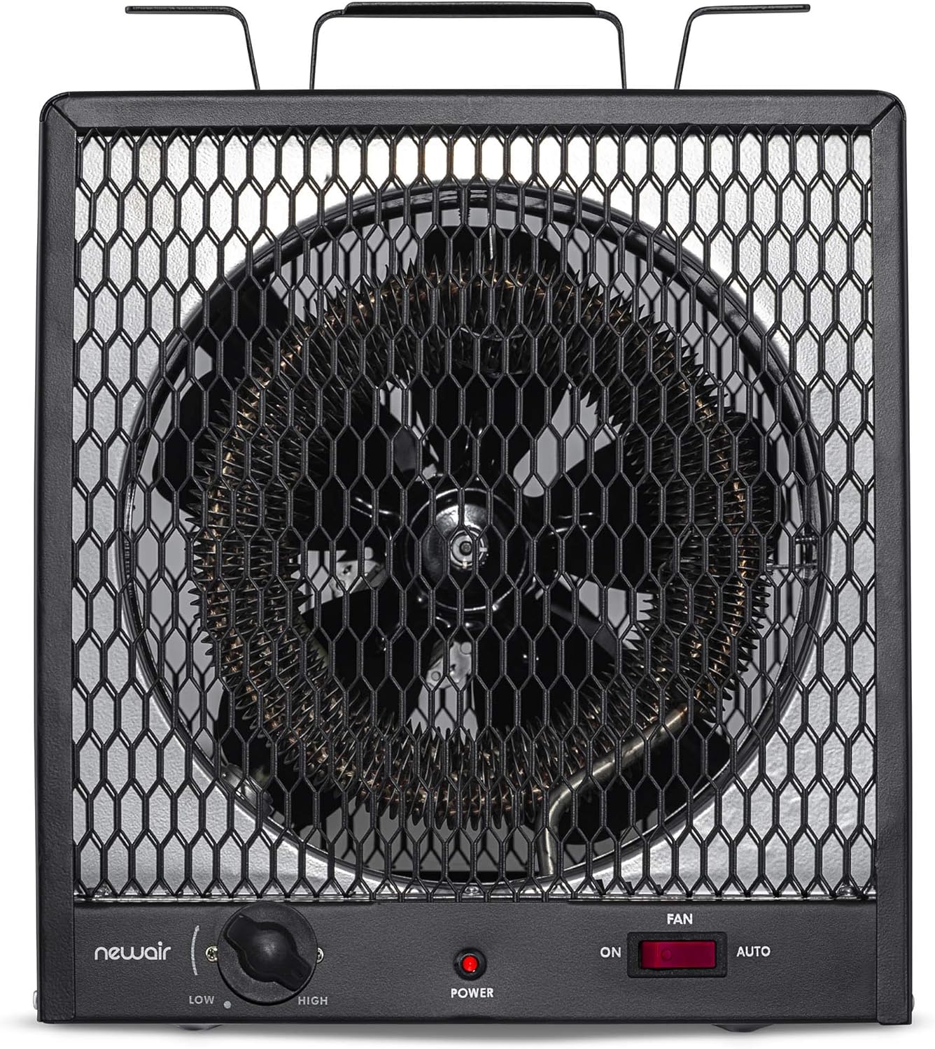 Portable Heater (240V) Portable Electric Garage Heater Heats Up to 600 sq. ft. with 6-Foot Cord Wrap and Carrying Handle | 5600 Watt Portable Electric Shop Heater for Garage and Work Shop
