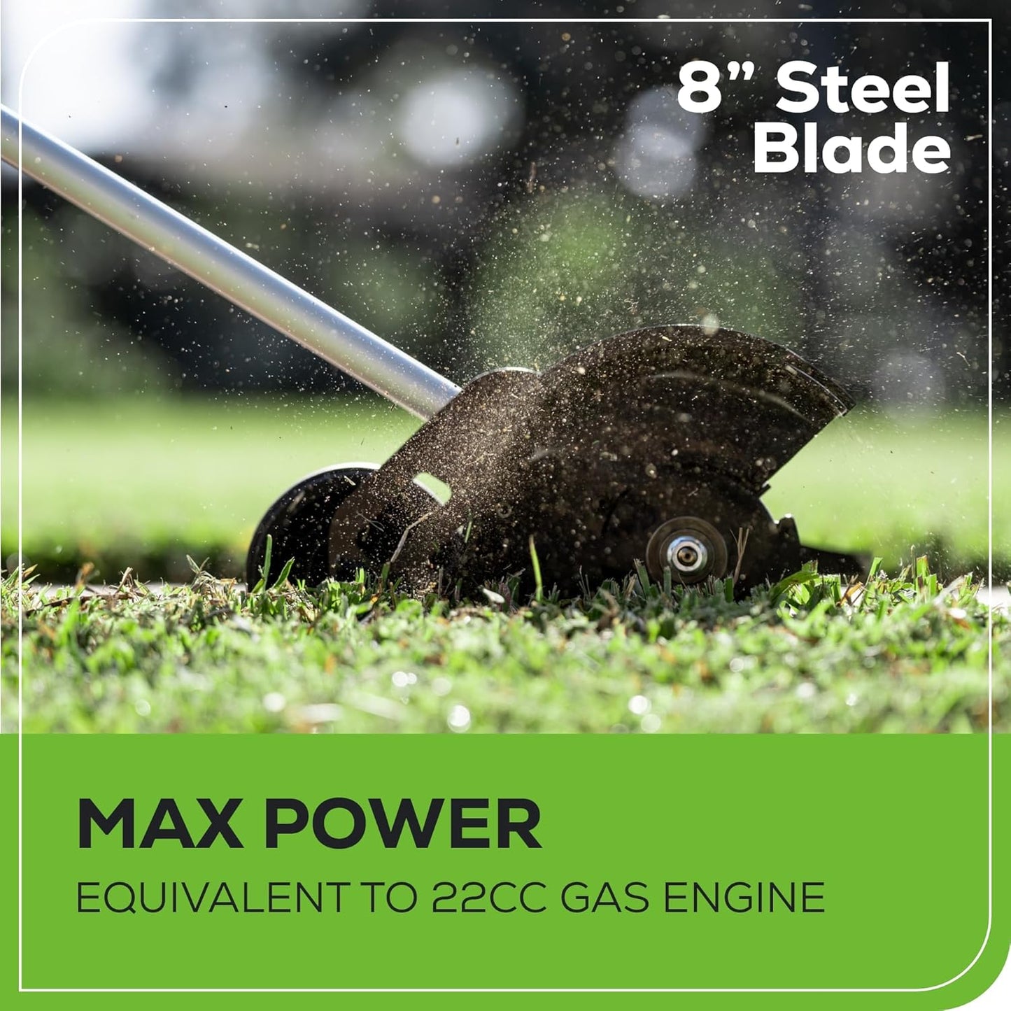 60V 13" Cordless String Trimmer & Leaf Blower Combo Kit, 4.0 Ah Battery and Charger Included