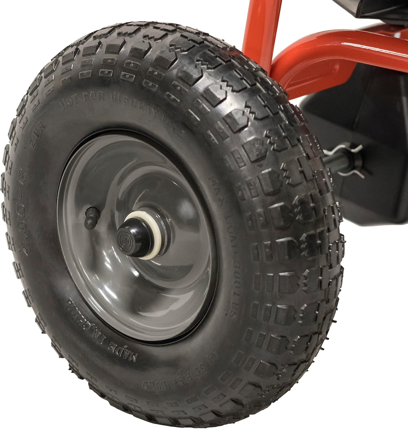 Tow-Behind Lawn & Garden Broadcast Spreader for Seed,Fertilizer,Salt,Ice Melt; Easy to use Flow Control from Seat of Riding Lawn Mower