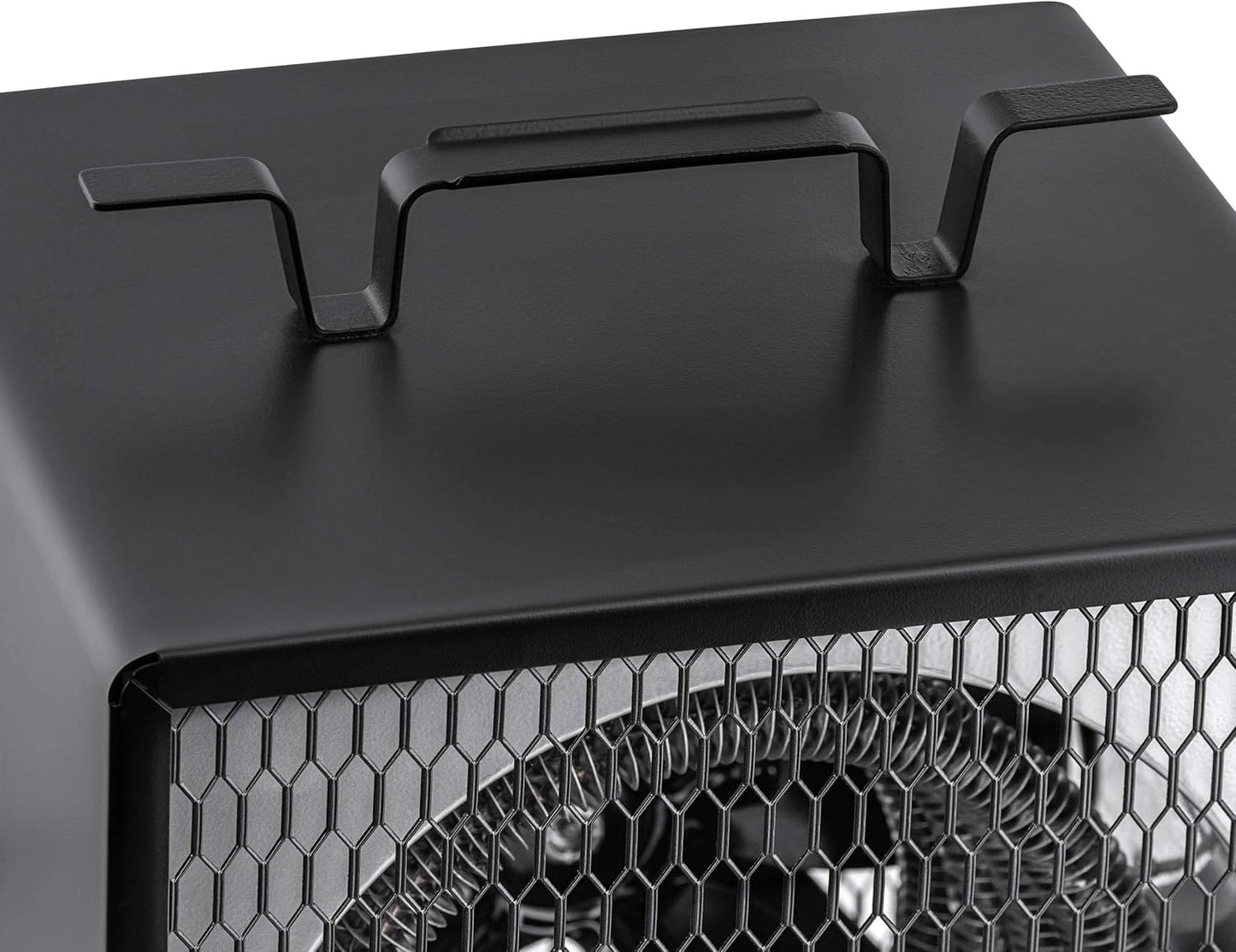Portable Heater (240V) Portable Electric Garage Heater Heats Up to 600 sq. ft. with 6-Foot Cord Wrap and Carrying Handle | 5600 Watt Portable Electric Shop Heater for Garage and Work Shop