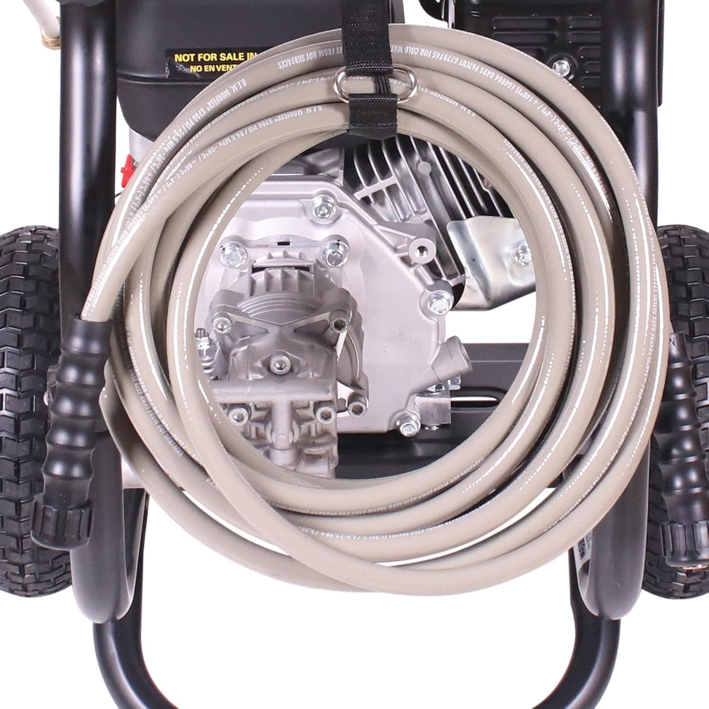 Cleaning CM61083 Clean Machine 3400 PSI Gas Pressure Washer, 2.5 GPM, CRX Engine, Includes Spray Gun and Wand, 4 QC Nozzle Tips, 5/16-in. x 25-ft. MorFlex Hose.
