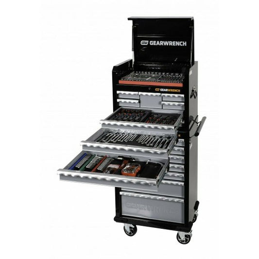 GearWrench 310 Piece Tool Kit With Chest & Roll Cab 89912
