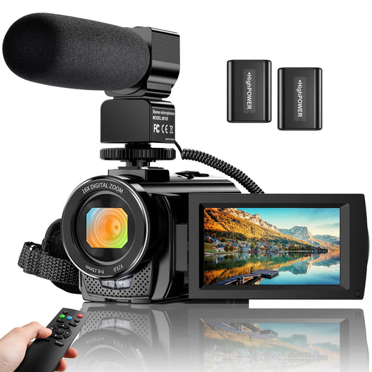 Video Camera Vlogging Camera Recorder FHD 1080P