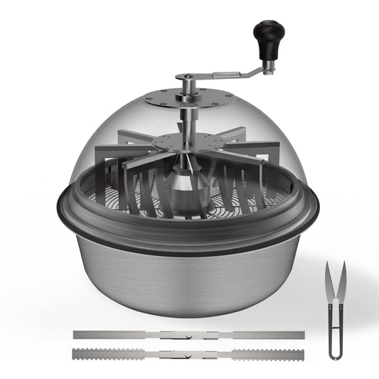 16" Bud Leaf Bowl Trimmer with Stainless Steel Blades
